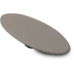 BetteMono Überlaufdeckel emailliert, Ø 81mm, Y103-415, Farbe: Cashmere