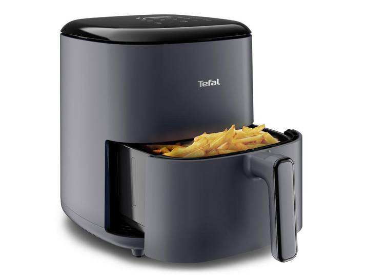 Tefal Heissluftfritteuse, Java Pepper, 5 l, antihaftbeschichteter Innenbehälter, Programm wählbar, Touchscreen, Kochgeschirr, Küchengeräte, Fritteusen