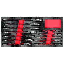 Projahn GearTech Schlüssel Einlage "flexibel" 12tlg