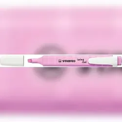 Textmarker STABILO swing cool 1-4mm, frische Fuchsie, mit Clip