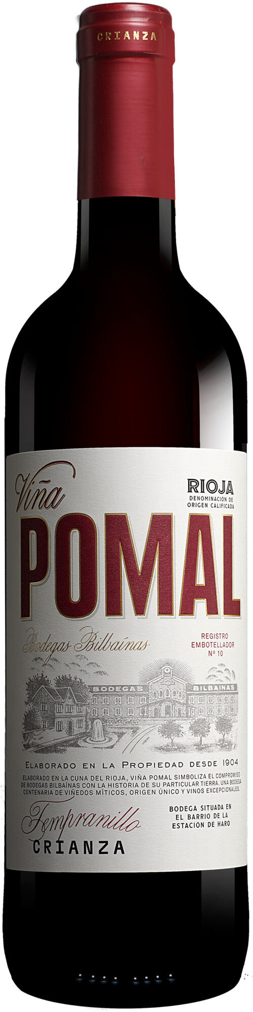 Bilbaínas Viña Pomal Crianza 2022 14% Vol. Rotwein Trocken aus Spanien