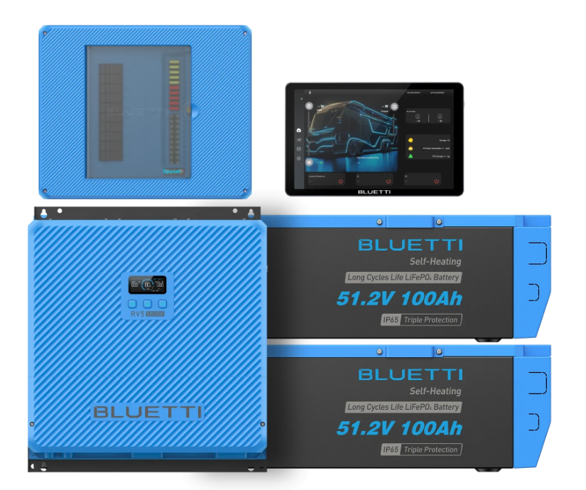 Bluetti RV5+2*B4810+Epanel+Epad