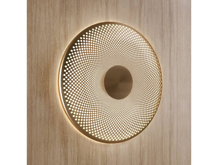 Glint Wandleuchte Brass - Northern - Wohnzimmer - Design - Metall - Rund
