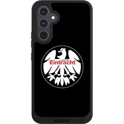 Nivocase Handyhülle für Samsung Galaxy A54 5G Hülle NIVOpure Case Schwarz Eintracht Frankfurt Offizielles (Samsung Galaxy A54 5G), Smartphone Hülle, Schwarz