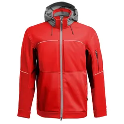 Hybrid Softshelljacke "RESIST" - 5XL - Rot