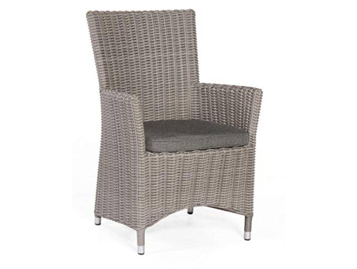 Müsing Ikarus Sessel Kunststoffgeflecht Stone-Grey