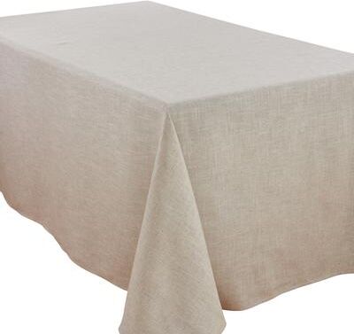 Saro Lifestyle Toscana Linen Blend Tablecloth