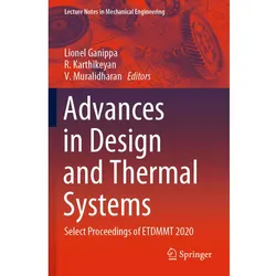 Advances in Design and Thermal Systems, Fachbücher