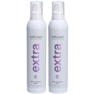 Callusan Extra XXL Cremeschaum 2x 2x300 ml Schaum