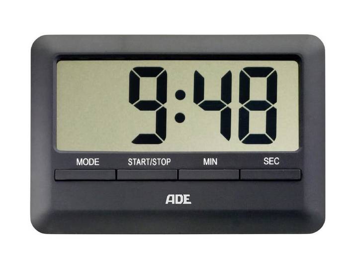 ADE TD 1601 digitaler Küchentimer schwarz