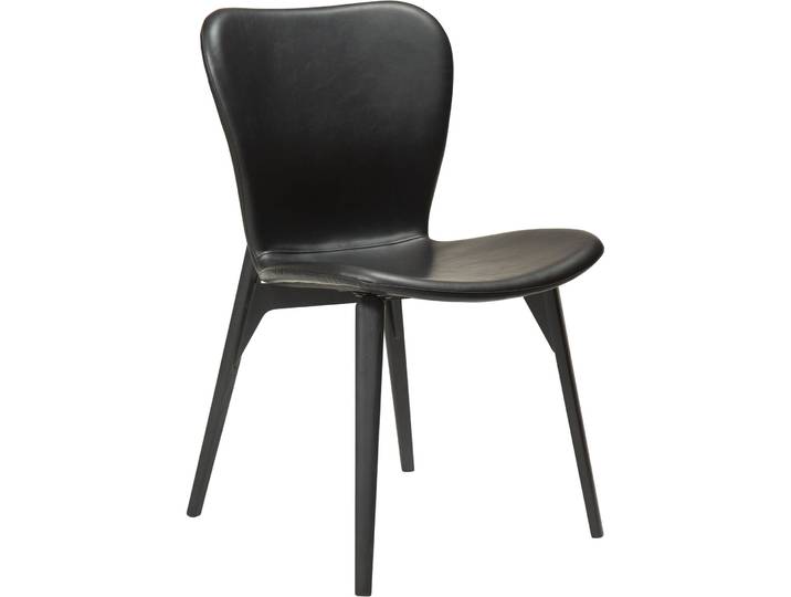 DAN-FORM Stuhl 2er-Set Paragon black Kunstleder
