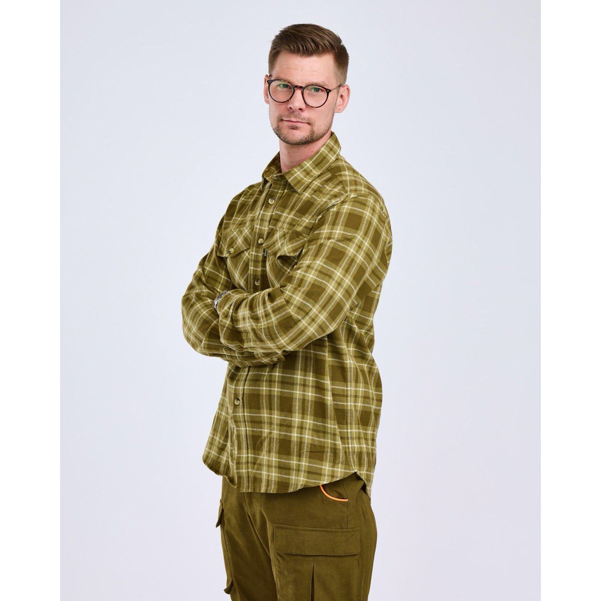 Pinewood Härjedalen Shirt olive green (770) 3XL 1-90260770010