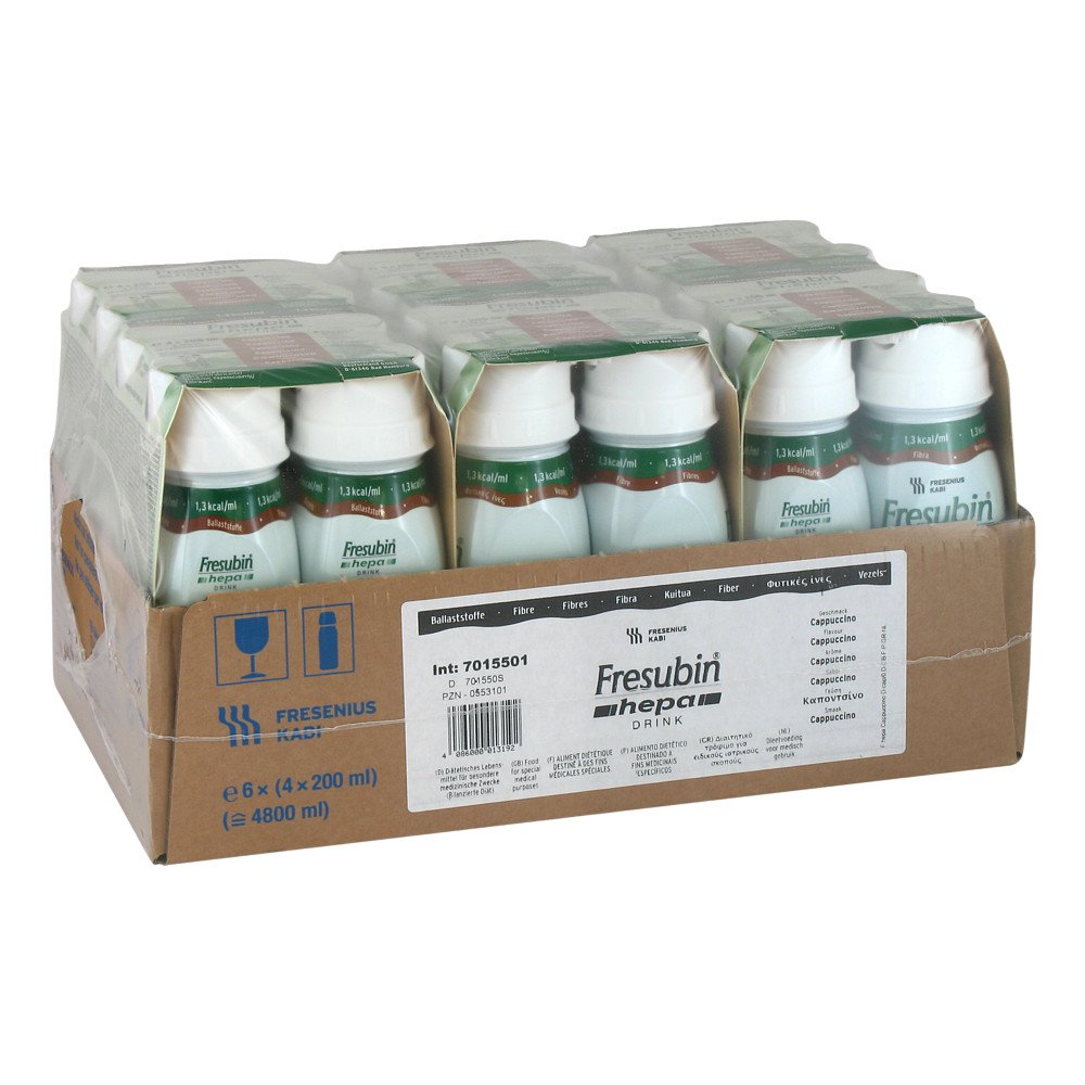 Fresenius Kabi Deutschland GmbH Fresubin Hepa Drink Cappuccino Trinkflasche 00553101