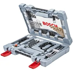 Bosch Professional Zubehör, Bohrereinsatz, 76-tlg. Premium X-Line Bohrer- und Schrauber-Set (2 - 10 mm)