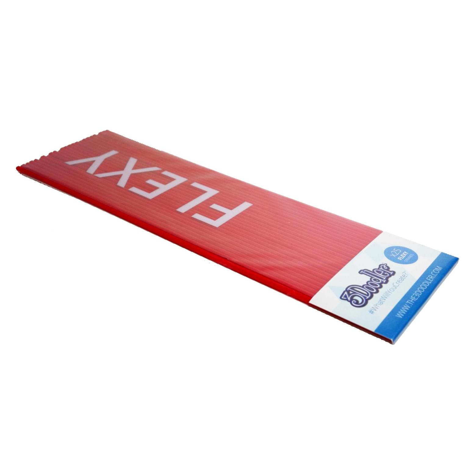 3Doodler FLX04-red? 3D printing material Flexible polyester FPE 2 g (PLA, 70 g, 2.85 mm) (FLX04-RED)