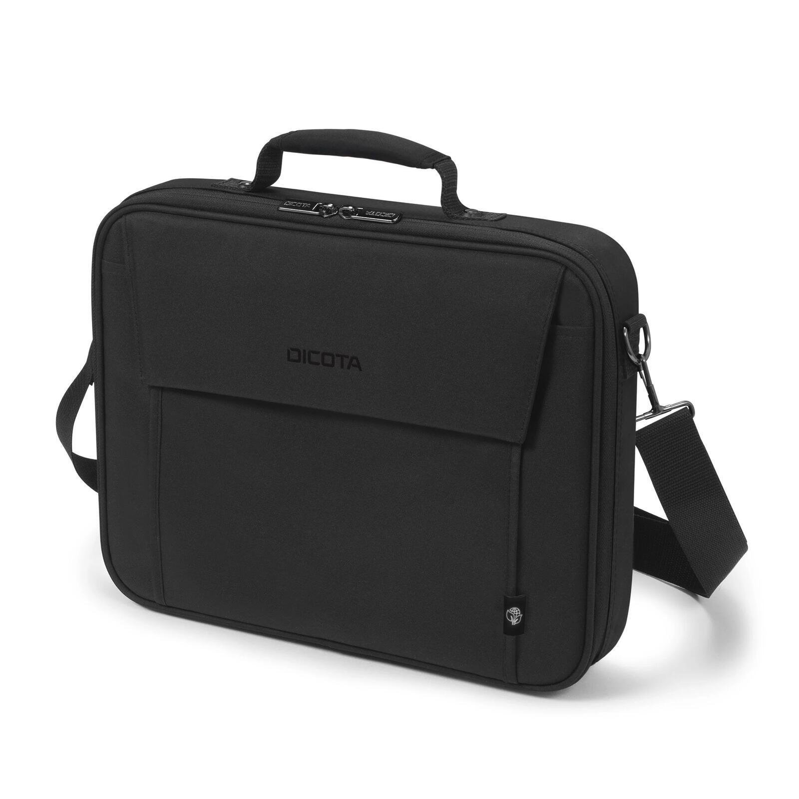 DICOTA Laptoptasche Eco Multi BASE schwarz bis 43,9 cm (17,3 Zoll) D30447-RPET
