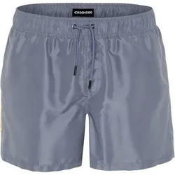 CHIEMSEE Badeshorts Stretchige Badeshose mit Kontrast-Logo, Größe M in Blau 183912