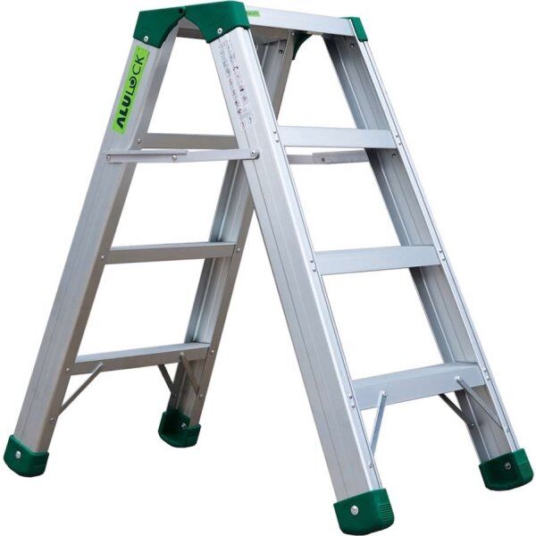 Alulock Arbejdsbuk 4 Trin, Platform 40x24 Cm