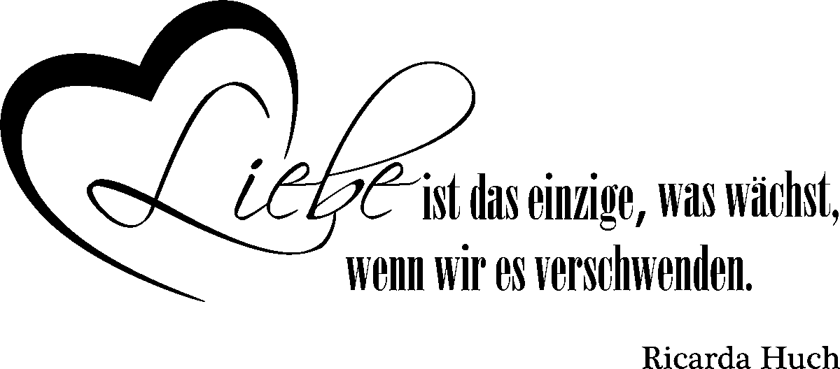 Ambiance-sticker Sticker Liebe wäscht