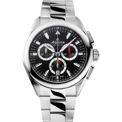 Alpina Alpiner Collection Quartz Chronograph Freeride world tour limited Edition" AL-373FWT4E6B" - schwarz,silber - 42mm