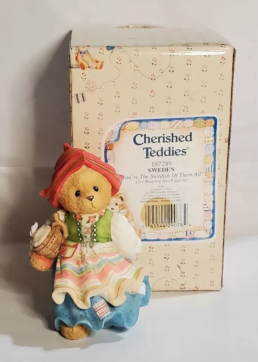 Cherished Teddies Sweden Tabletop Decoratie voor Volwassenen