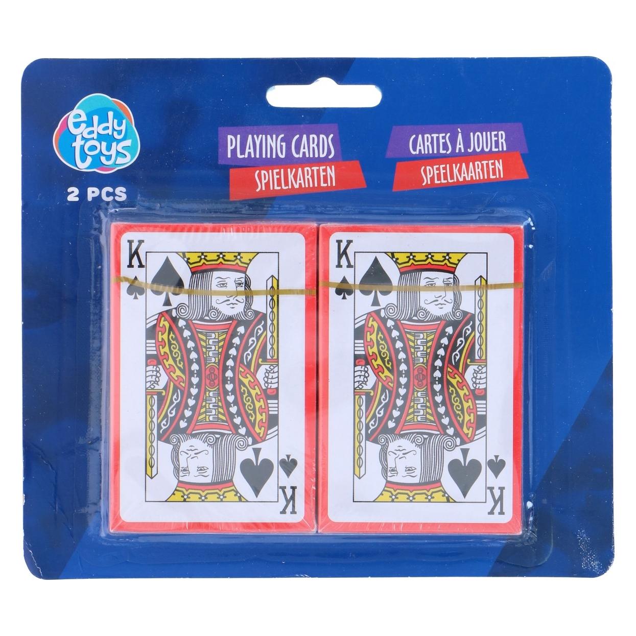 Eddy Toys Spielkarten 54 Karten (2 - 10 Spieler) (42671)