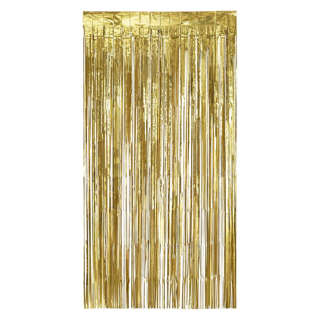 Boland Folienvorhang metallic Gold 200x100cm (1 Stk.) (53801417)