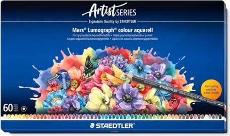 STAEDTLER Mars Lumograph Aquarellfarbe 60 Farben