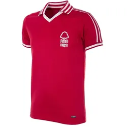 Copa Football, Herren, Fussballtrikot, Nottingham Forest 1976-1977 Retro Trikot (S), Rot
