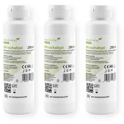 Medi-Inn Ultraschallgel, transparent 250 ml / 3 Stück