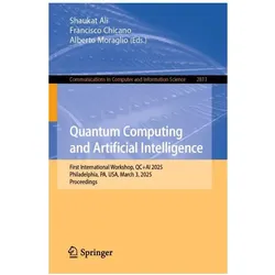 Quantum Computing and Artificial Intelligence, Fachbücher von Alberto Moraglio, Francisco Chicano, Shaukat Ali