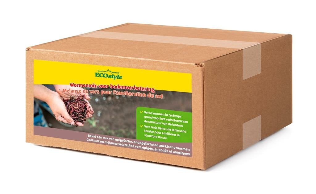 Ecostyle verse wormenmix bodemverbetering 1 kg