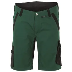 Stretch-Shorts "Norit" - L - grün/schwarz