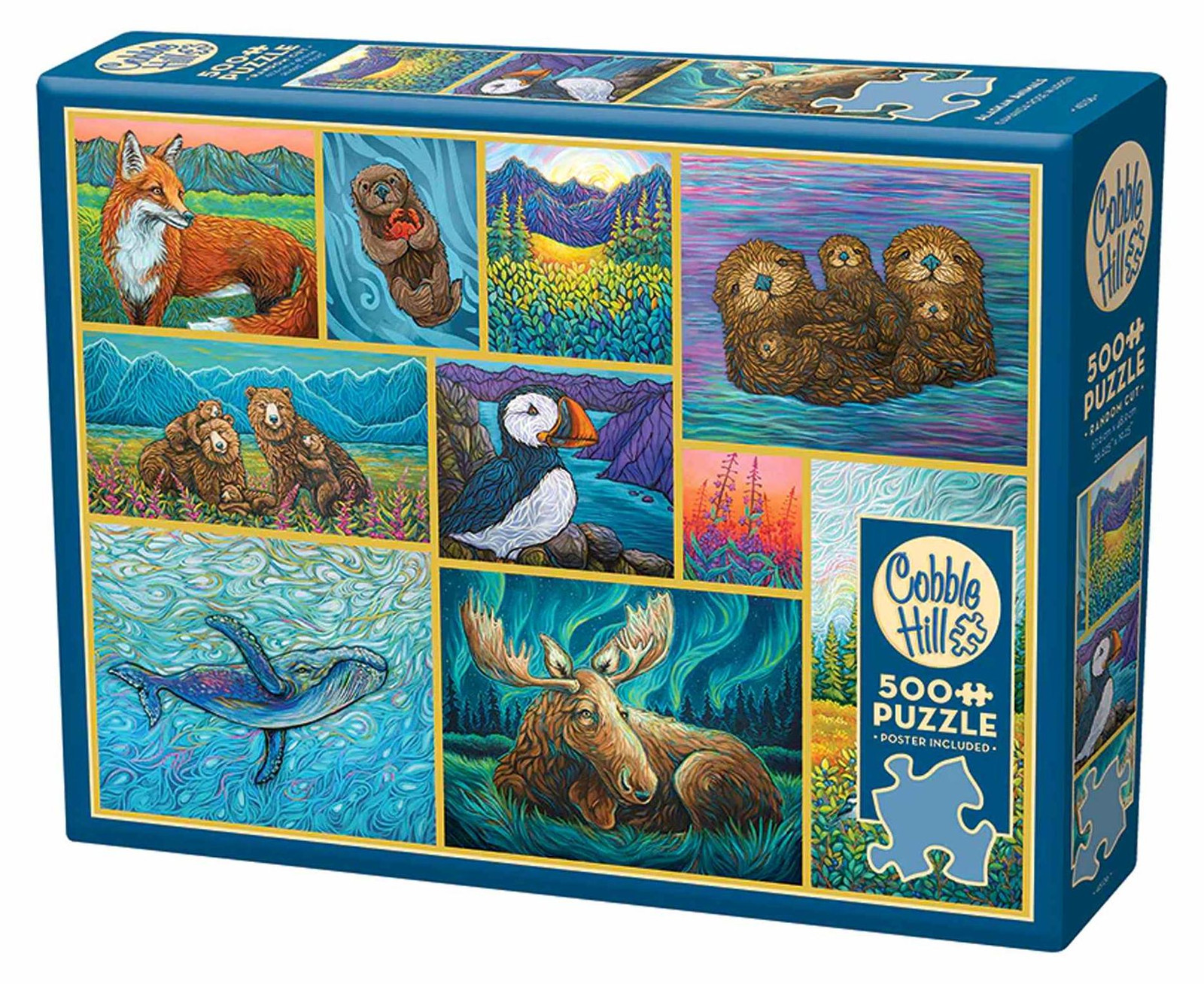 Cobble Hill Puzzel Alaskaanse Dieren 500 stukken
