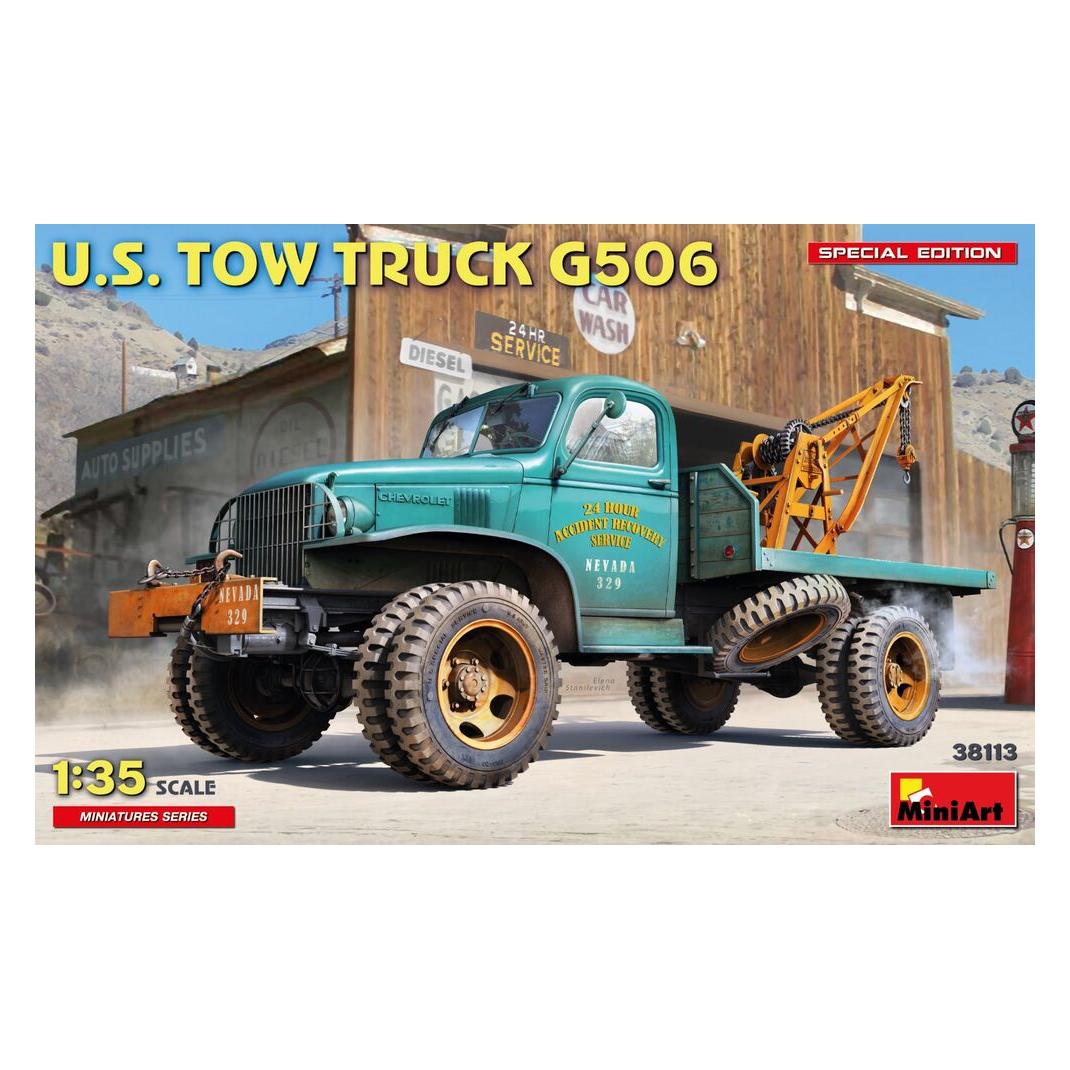 Mini art U.S. Tow Truck G506. Special Edition (38113)