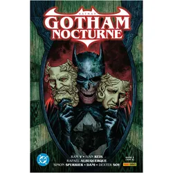 Batman: Gotham Nocturne, Comics + Manga von Ralph Kruhm, Simon Spurrier, Ivan Reis, Christopher Mitten, Dani, Miguel Mendonça, Danny Miki, Dexter Soy, Caspar Wijngaard, Hayden Sherman, Stefano Raffaele, Rafael Albuquerque, Ram V