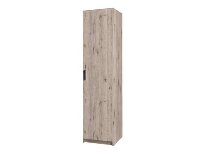 Lomadox Schlafzimmer Kleiderschrank 1-türig, 47cm breit, Eiche, SELAWIK-166