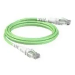 Patchsee ThePATCHCORD RJ45 Patchkabel Cat. 6A, U/UTP, extra dünn, apfelgrün, 1,5 m