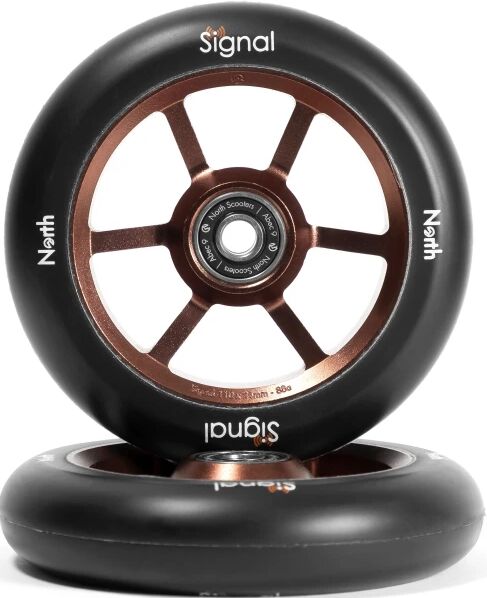 North Scooters Stunt Scooter Rollen North Signal 2 Stk. (110mm - Rust/Black)
