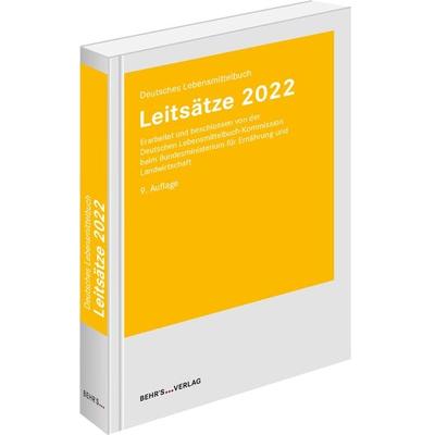 Leitsätze 2022, Taschenbuch von Birgit Rehlender, Behr's GmbH, 978-3-95468-922-4