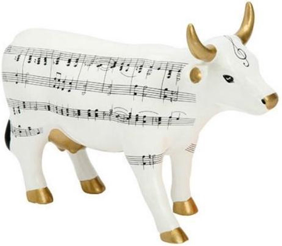 CowParade Muu-sik Keramisch Tafeldecoratie Medium