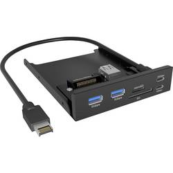 ICY BOX IB-HUB1419-i3 3.5 Zoll Festplatten-Einbaurahmen Schwarz 61169