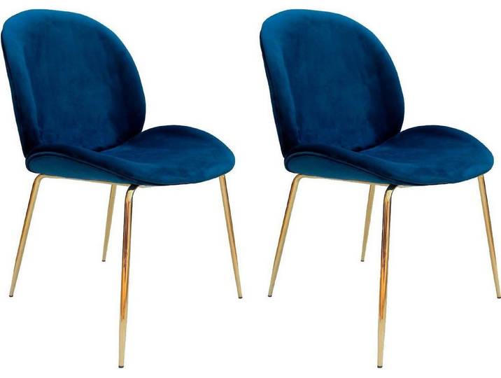 Kayoom Stuhl Charlize 110 2er-Set, Esszimmerstühle,moderne Optik (Set, 2 St), samtweicher Bezug, bequem, zeitlos, moderne Optik