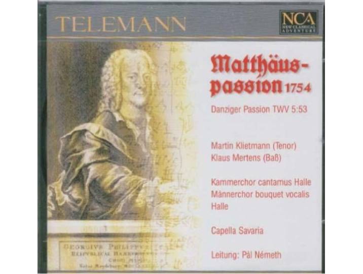La Passion Selon St Matthieu 1754