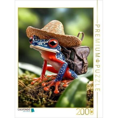 CALVENDO Puzzle Frösche | 2000 Teile Lege-Größe 90x67cm Foto-Puzzle für glückliche Stunden, Sonstige von , Calvendo Puzzle