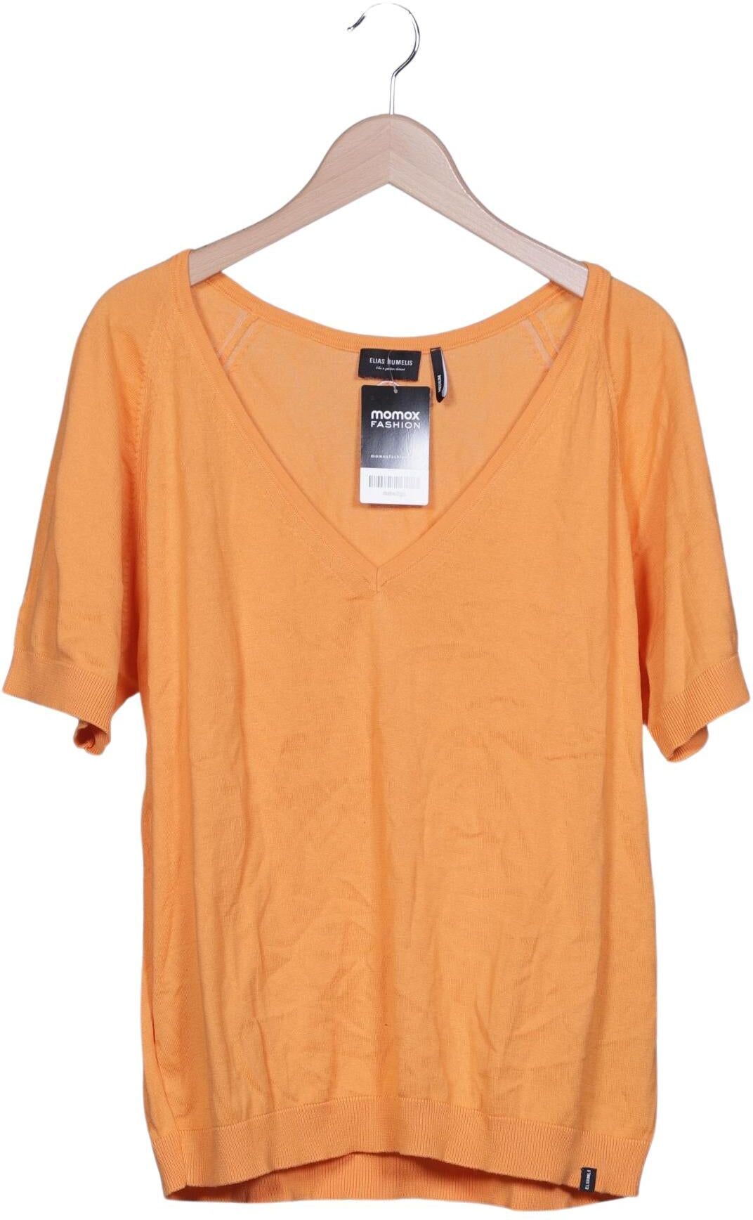 ER Elias Rumelis Damen T-Shirt, Orange, Gr. M, Baumwolle - Second Hand