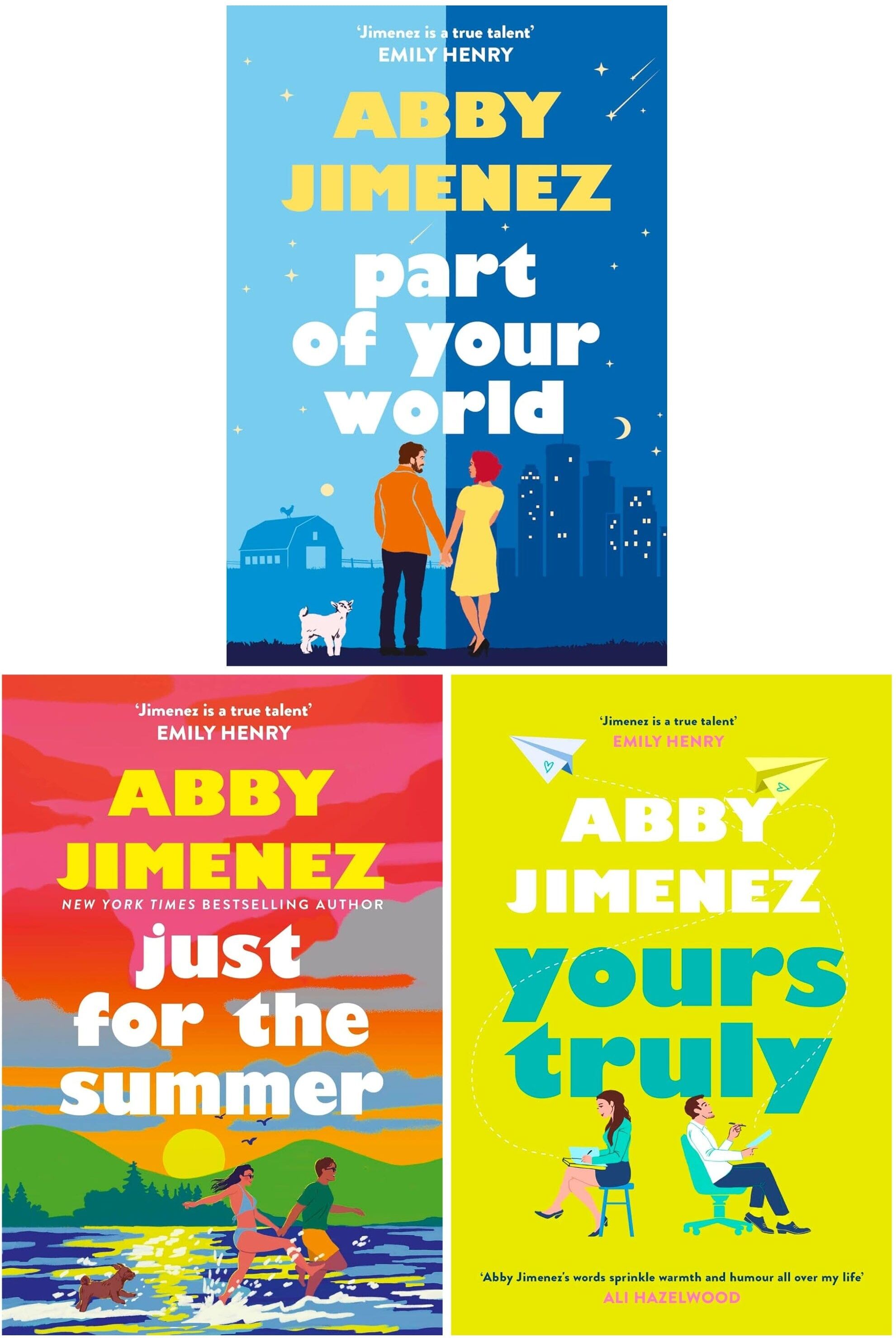 Part of Your World Series by Abby Jimenez 3 Books Collection Set - Fiction - Paperback Hachette