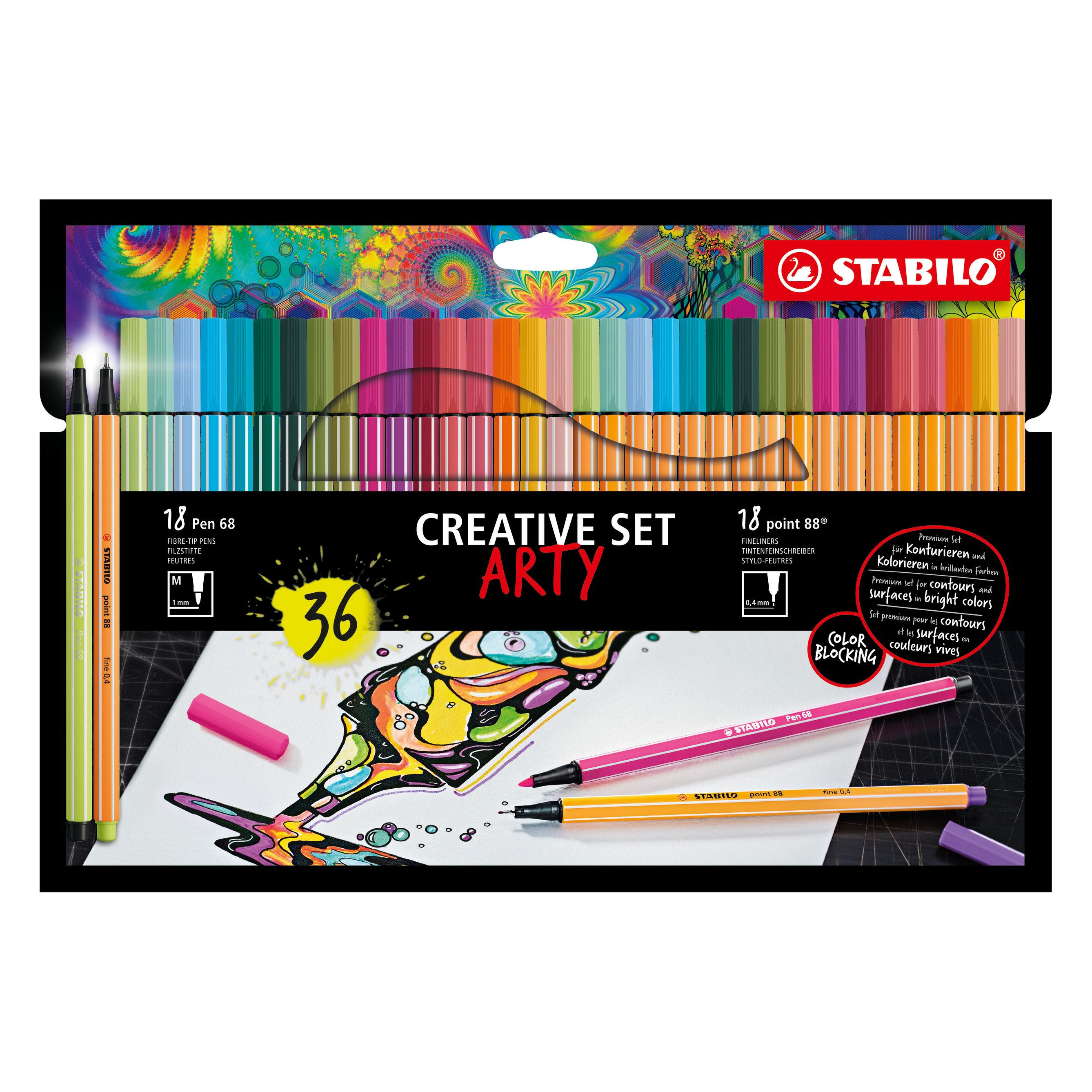 Stabilo Fasermaler Pen (24x) (886836120)