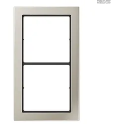 Jung FDES2982 Rahmen 2-fach FD-design Edelstahl
