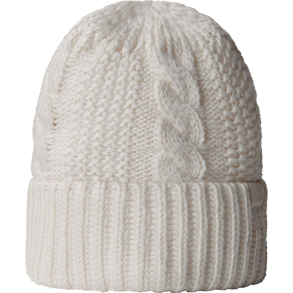 The North Face Womens OH Mega Beanie white dune (QLI) OS NF0A7WJJQLI-OS